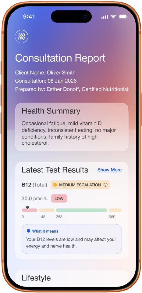 App screen