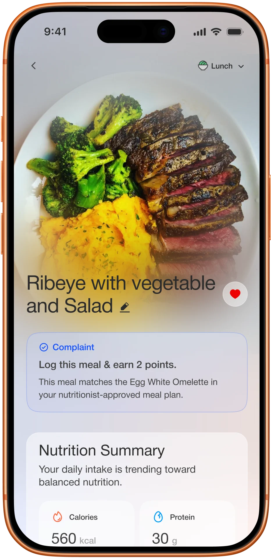 App screen